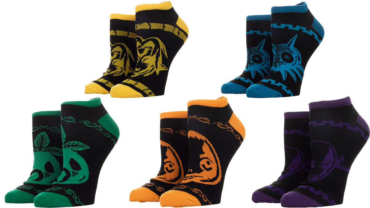 The Legend of Zelda: Majora's Mask - Ankle Socks - 5-pack 1