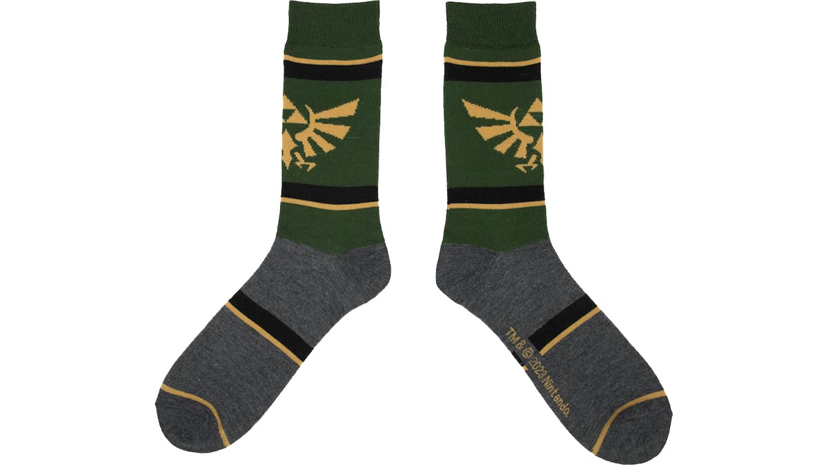 The Legend of Zelda™ Triforce Icon Crew Socks 1