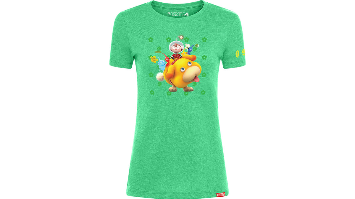 Pikmin™ 4 : t-shirt exploratrice et Otchin (Coupe Femme) 2