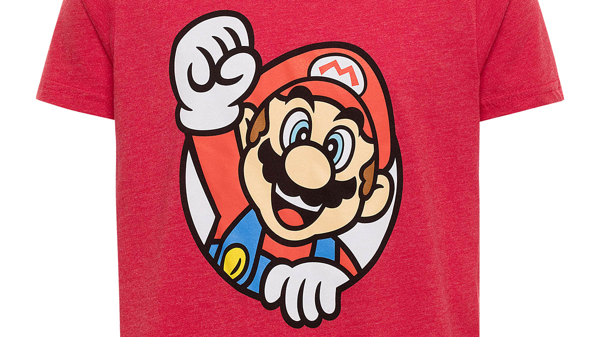 Here We Go, Mario™ - Youth Comfy T-Shirt - L 2