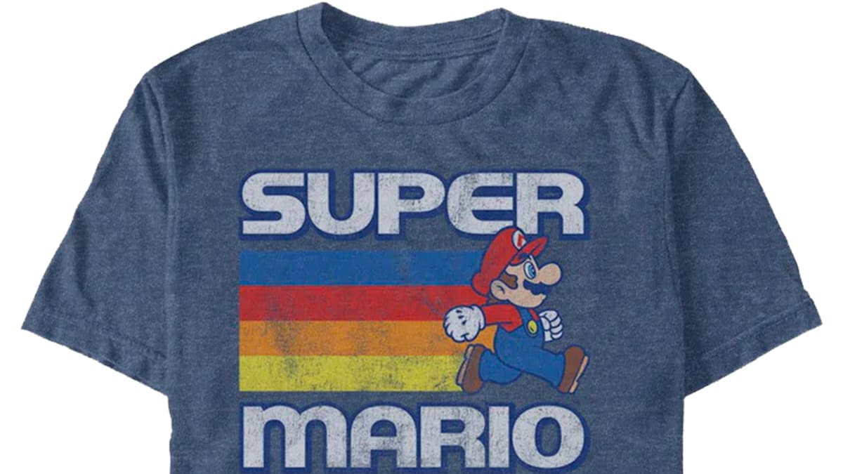 Super Mario™ Rainbow Stripes T-Shirt - XL 2