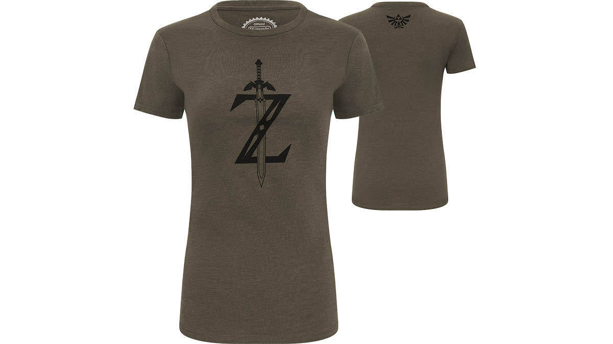 The Legend of Zelda™ - T-shirt logo d’épée (femme) - 2XL 1