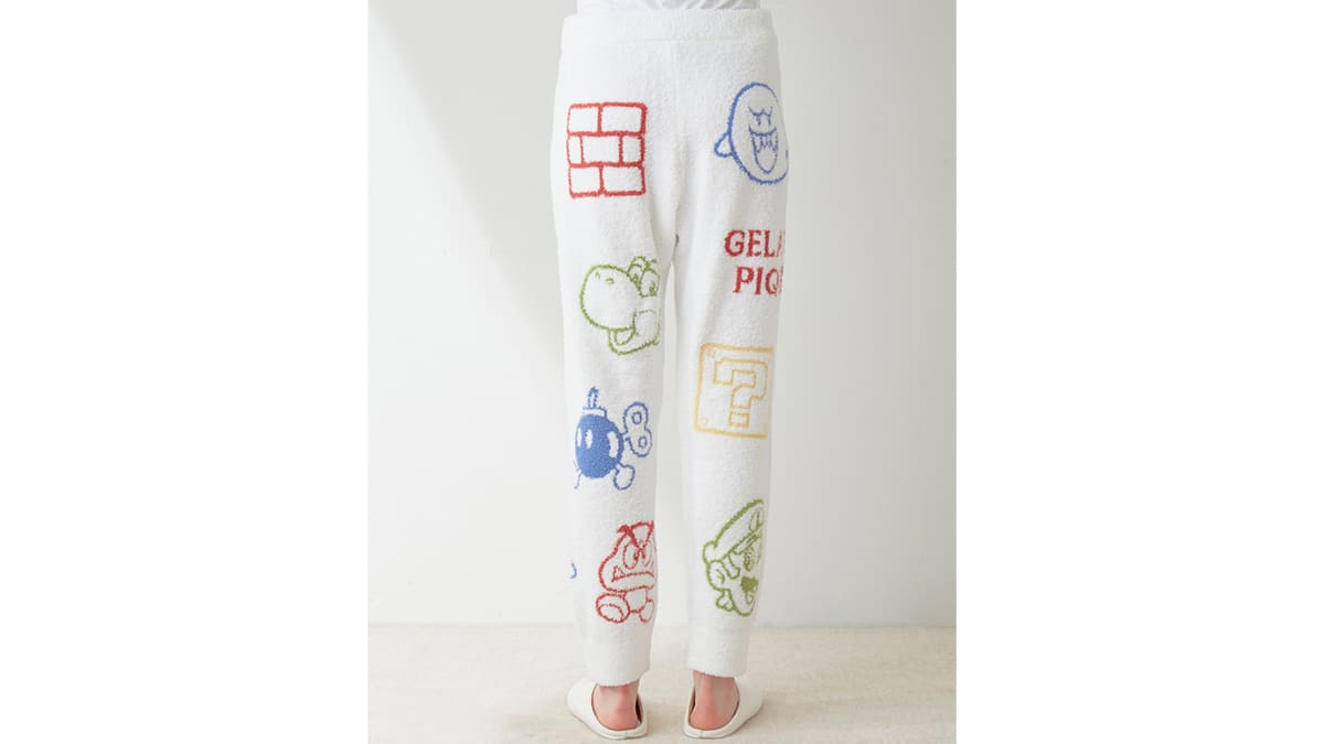 2024【SUPER MARIO™️】【WOMEN'S】Baby Moco Character Patterned Jacquard Long Pants 4