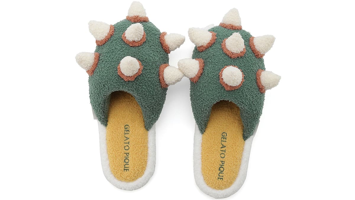2024 【SUPER MARIO™️】【UNISEX】Baby Moco Bowser Motif Room Shoes 3