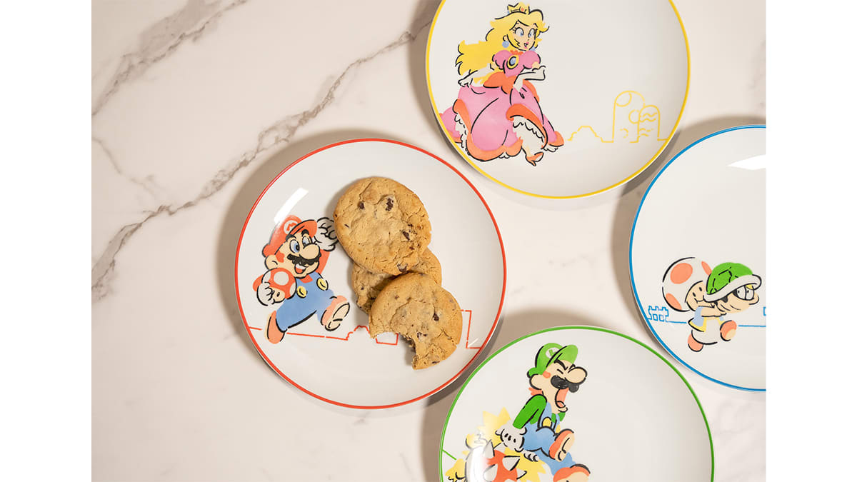 Super Mario™ Home Collection - Ceramic Plates (Set of 4) 3