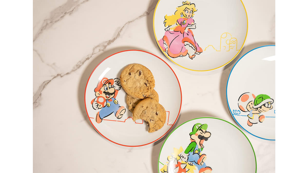 Collection Super Mario™ - Assiettes en céramique (Ensemble de 4) 3