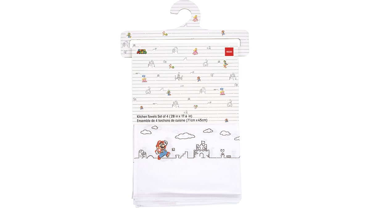 Super Mario™ Home Collection - Kitchen Towels (Set of 4) 4