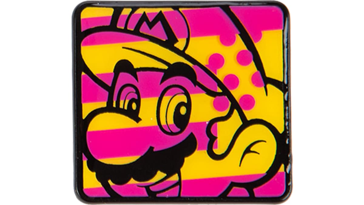 Ensemble d'épinglettes pop Art Super Mario™ 5