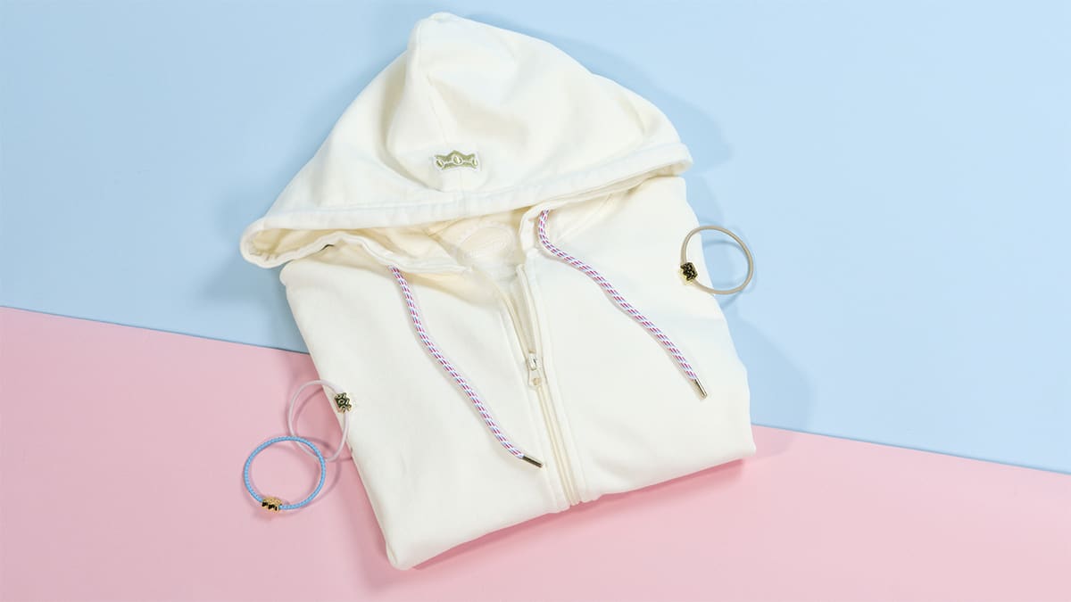 Peach™ Collection - Crown Vanilla Hoodie - S 7