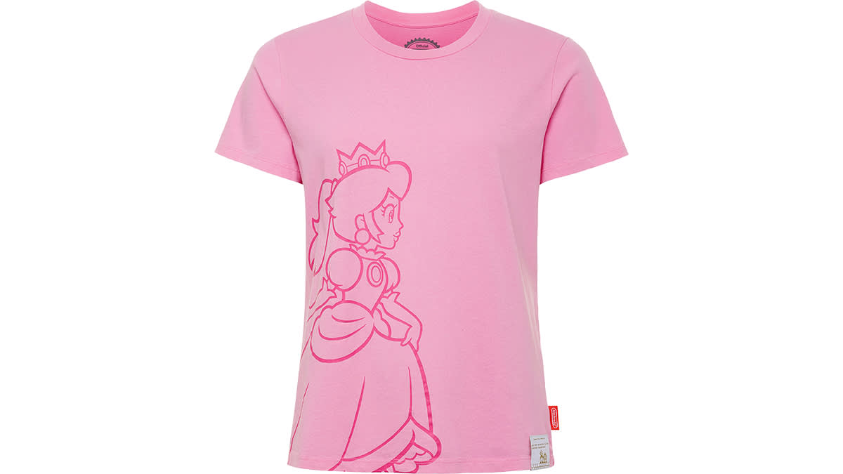 Peach™ Collection - Princess Peach's Castle Pink T-Shirt 4