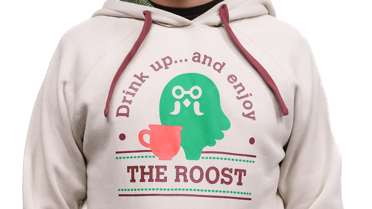 The Roost Collection - Coffee Shop Pullover Hoodie - M 3