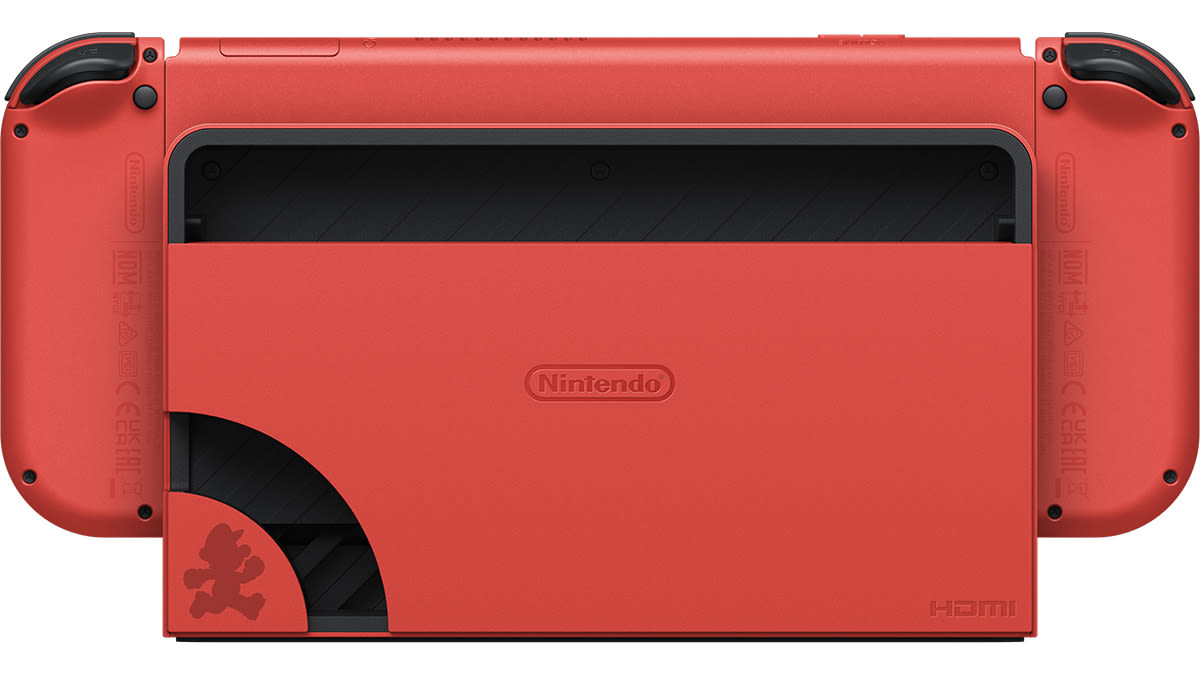 Nintendo Switch™ – Modèle OLED : Édition Mario rouge 4