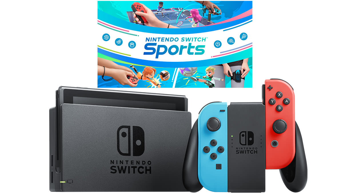 Ensemble Nintendo Switch™ remise à neuf + Nintendo Switch™ Sports 1