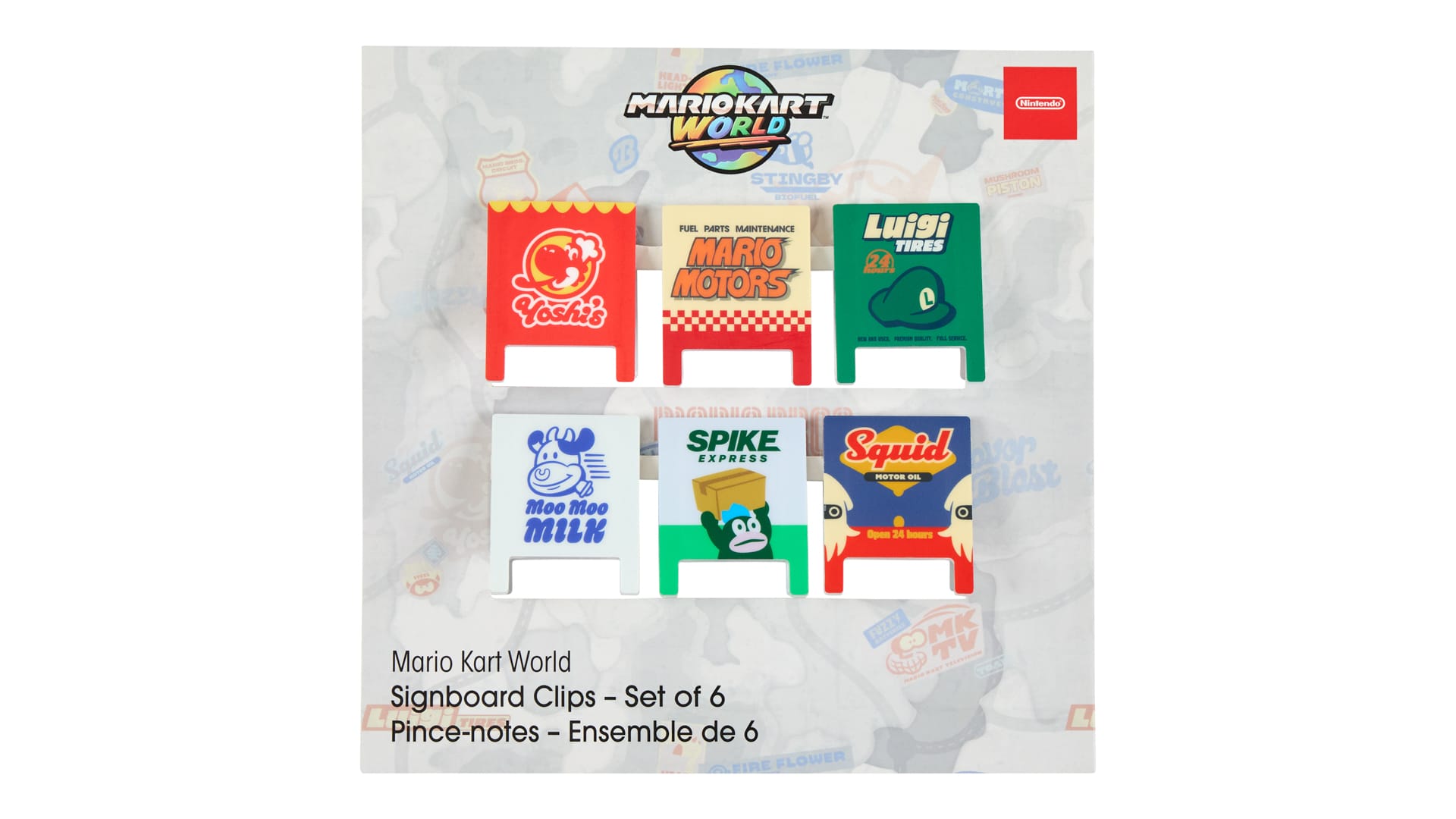 Mario Kart™ World Chip Clip - Nintendo Official Site