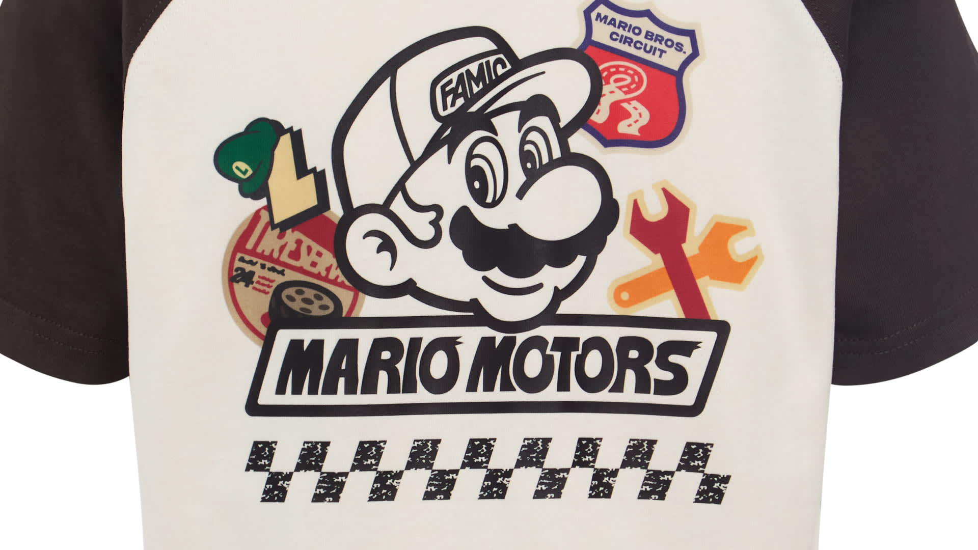 Mario Kart™ World Raglan Youth T-Shirt - Nintendo Official Site