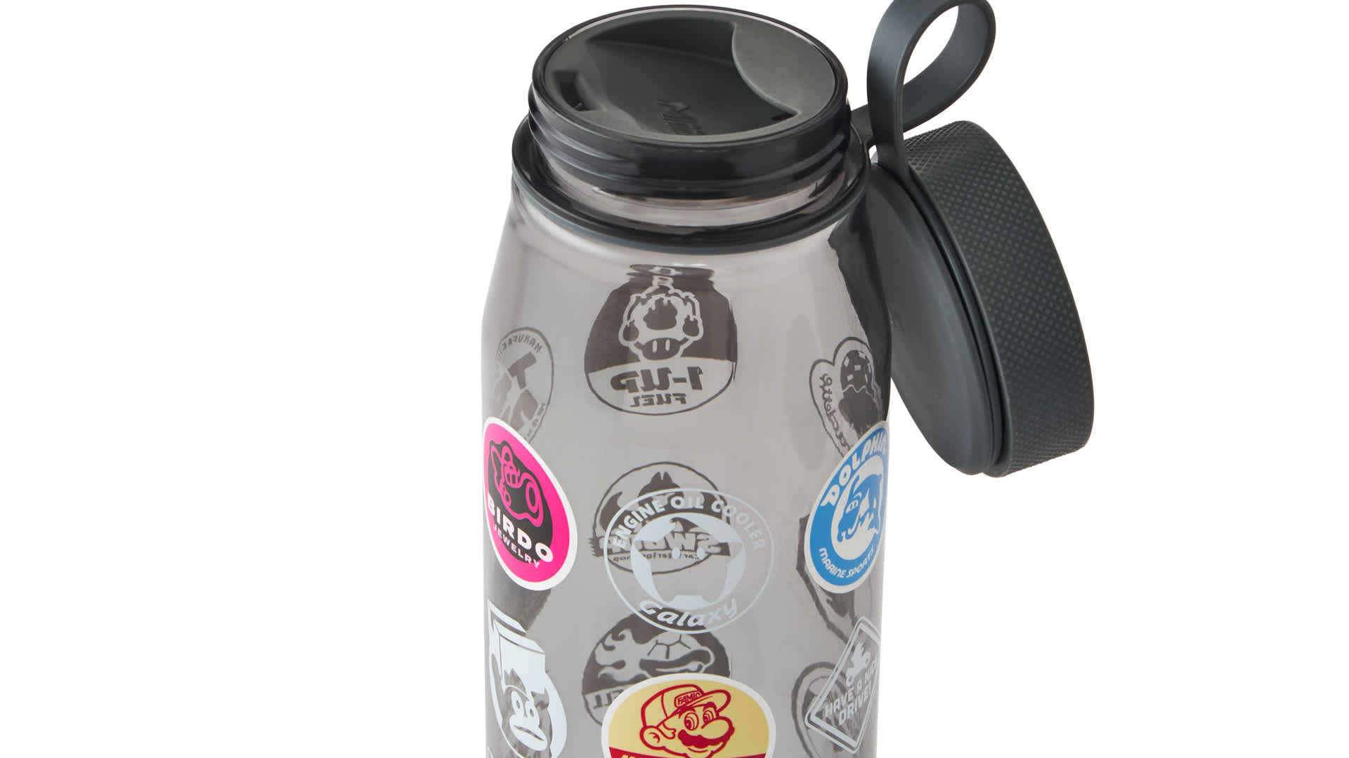 Mario Kart™ World Plastic Water Bottle with Decals - Nintendo Official Site