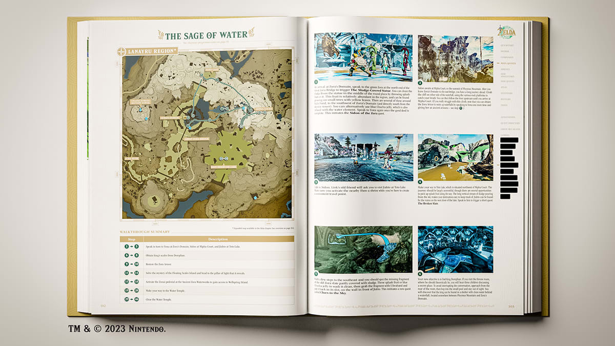 The Legend of Zelda™: Tears of the Kingdom – Le guide complet officiel - Édition spéciale 4