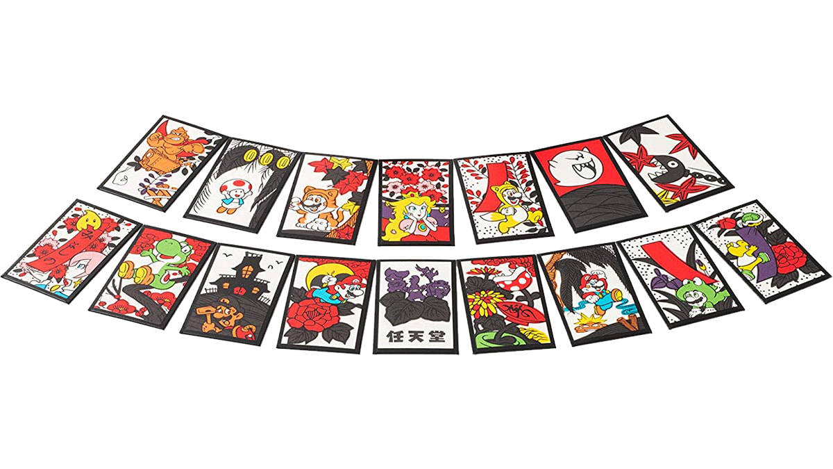 Cartes Hanafuda - Mario™ (rouge) 2