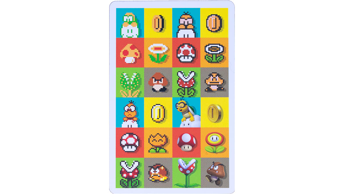 Cartes à jouer - Super Mario Bros.™ Niveau du jeu 1