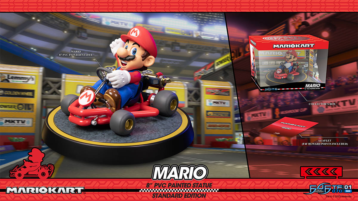 Mario Kart™ - Statue de Mario en PVC (Édition standard) 2