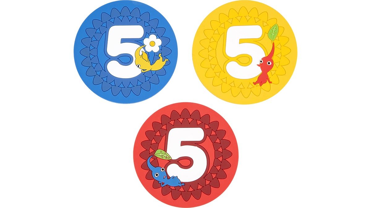 Pikmin™ - Pellet Coaster Set of 3 2