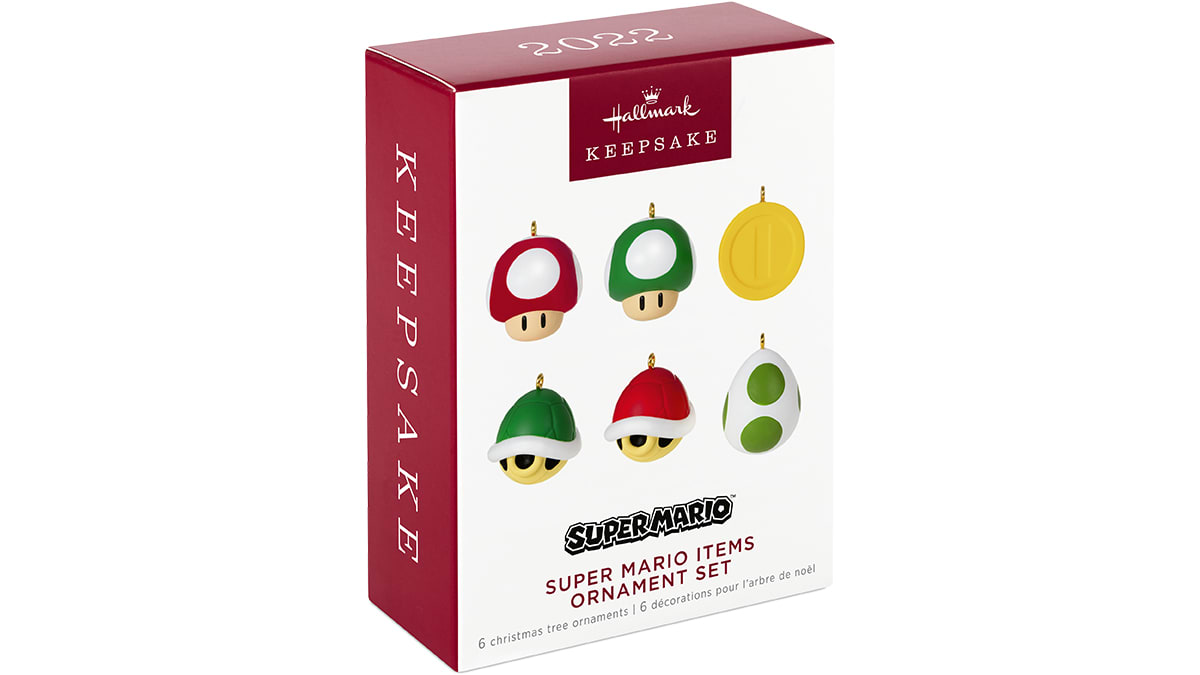 Miniature Nintendo Super Mario Ornaments, Set of 6 2