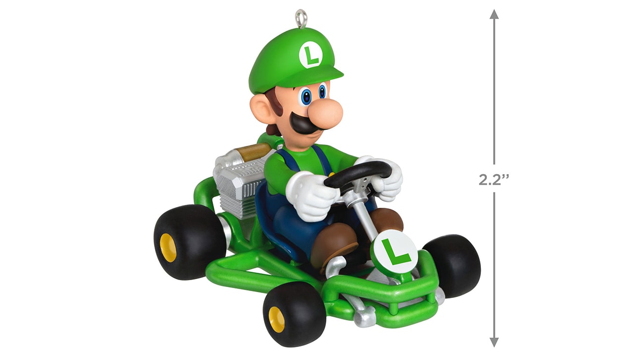 Décoration de Noël Hallmark Keepsake (Nintendo Mario Kart - Luigi) 2
