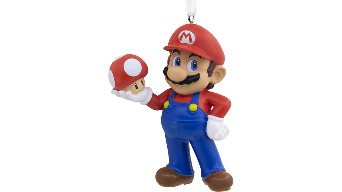 Décoration de Noël Hallmark (Nintendo Super Mario - Mario avec champignon) 1