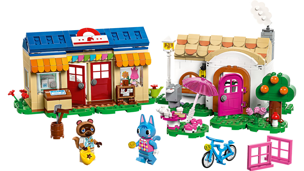 LEGO® Animal Crossing™ La Boutique Nook et la maison de Rosie 3