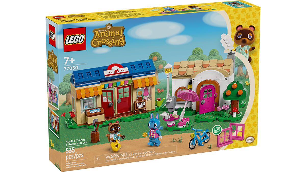 LEGO® Animal Crossing™ La Boutique Nook et la maison de Rosie 1