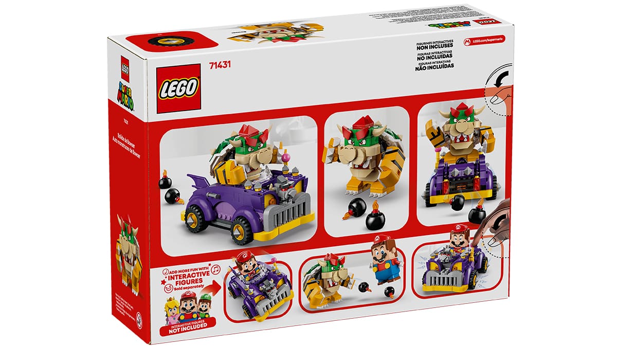 LEGO® Super Mario™ Bowser’s Muscle Car Expansion Set 5