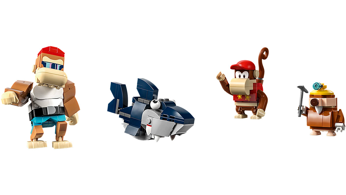 LEGO® Super Mario™ Diddy Kong's Mine Cart Ride Expansion Set 3