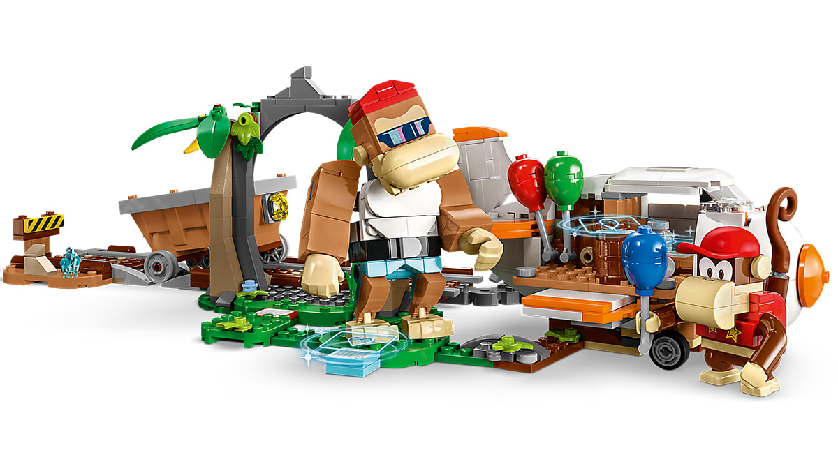 LEGO® Super Mario™ - Ensemble d'extension La course en wagon de Diddy Kong 2