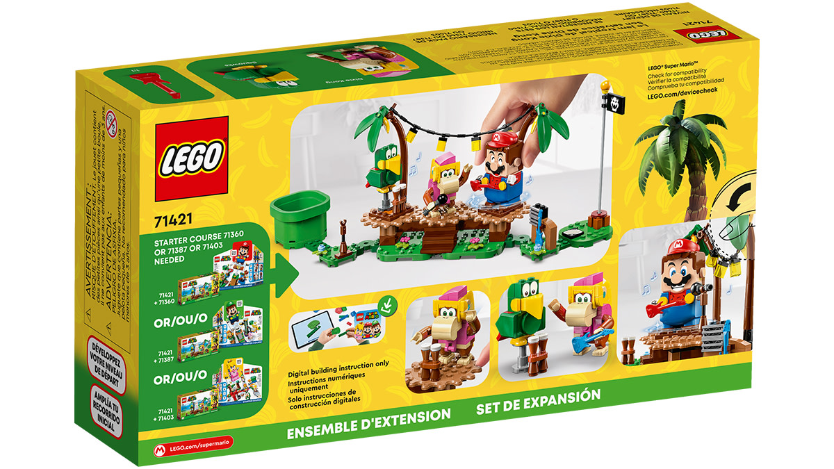 LEGO® Super Mario™ - Ensemble d'extension Le jam tropical de Dixie Kong 5