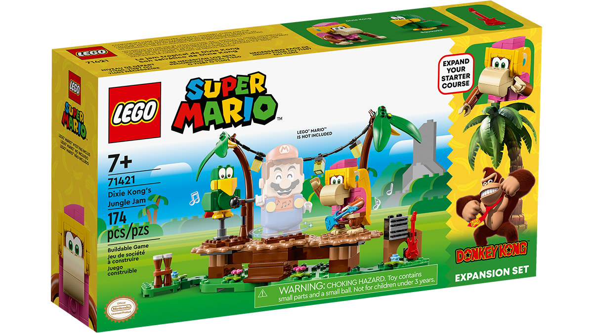 LEGO® Super Mario™ - Ensemble d'extension Le jam tropical de Dixie Kong 1