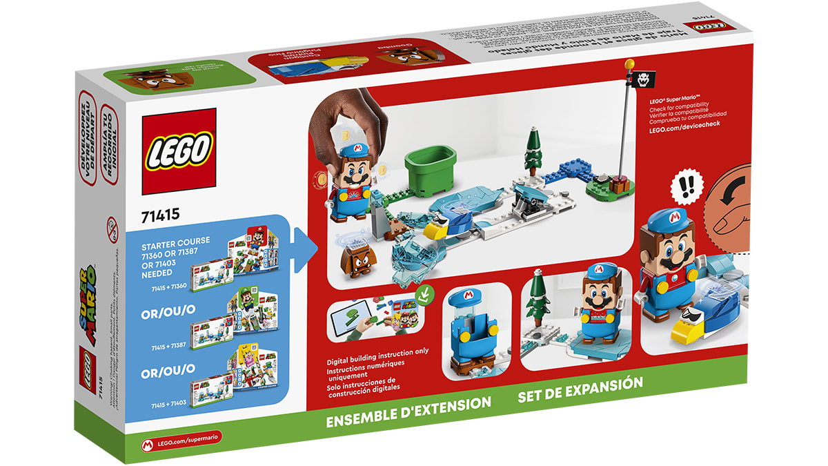 LEGO® Super Mario™ Ice Mario Suit and Frozen World Expansion Set 6