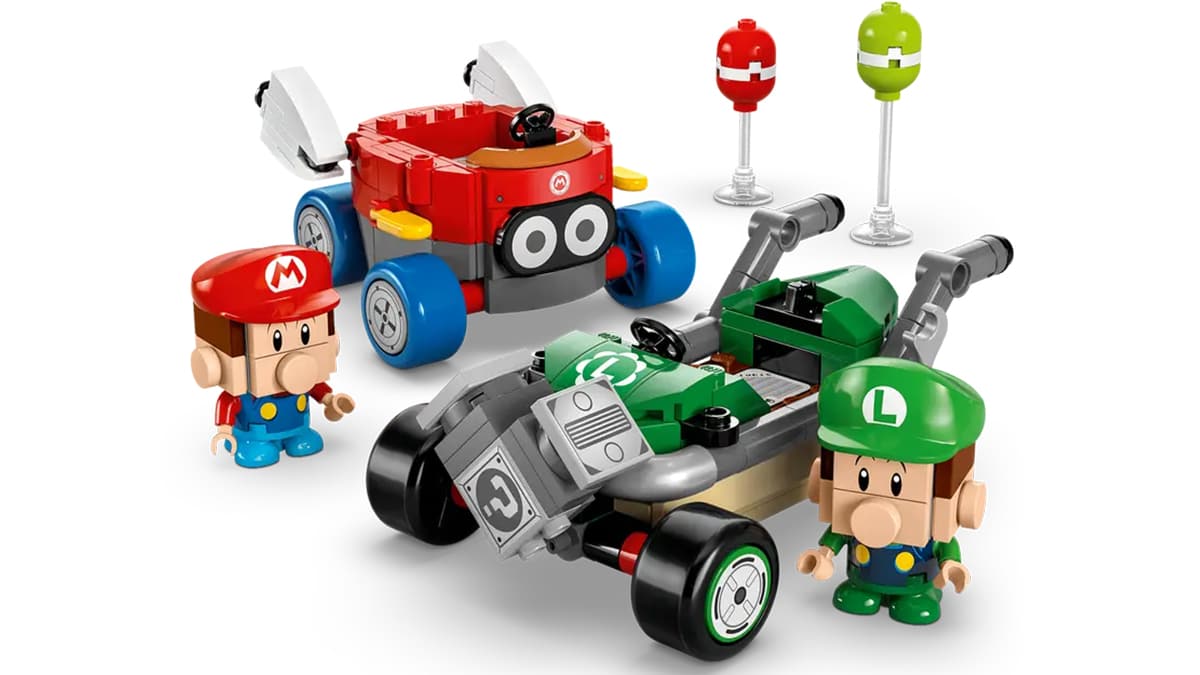 LEGO® Super Mario™: Mario Kart™ - Baby Mario vs. Baby Luigi™ 2