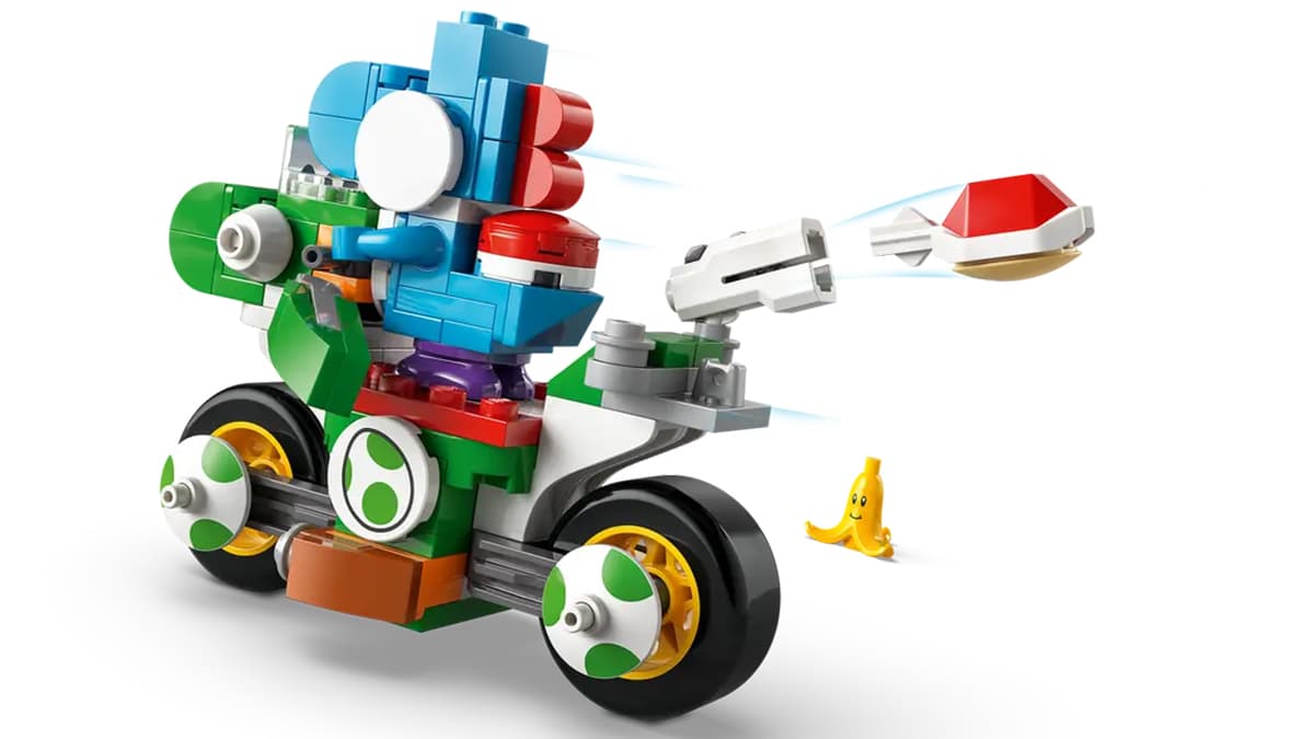 LEGO® Super Mario™: Mario Kart™ - Yoshi™ Bike 5