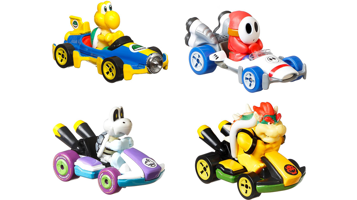 Ensemble de 4 véhicules Hot Wheels Mario Kart™ - Koopa 2