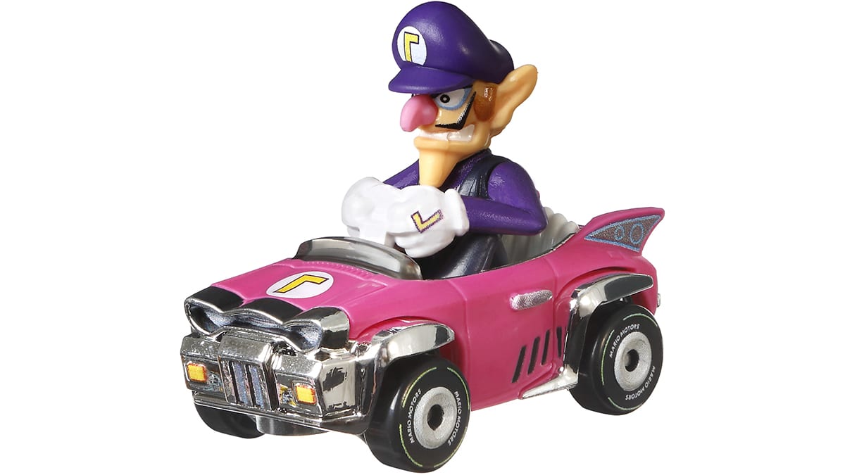 Hot Wheels Mario Kart™ 4-Pack - Wario™, Mario™, Waluigi™, and Luigi™ 5