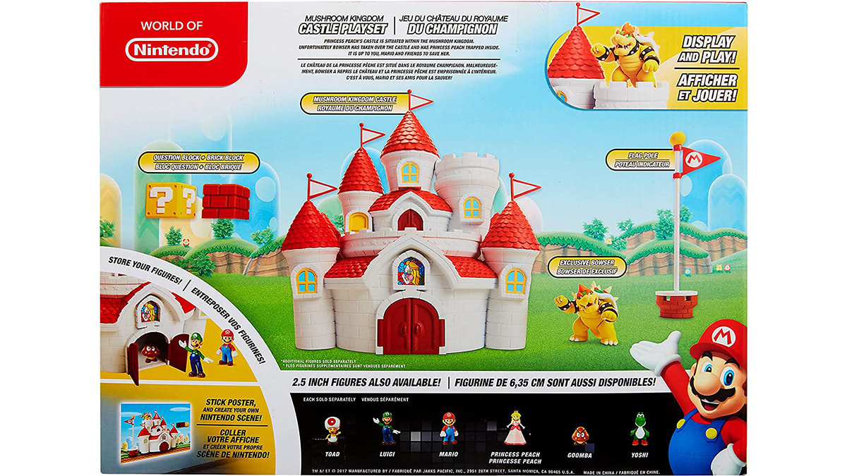 Mushroom Kingdom Castle Playset 5