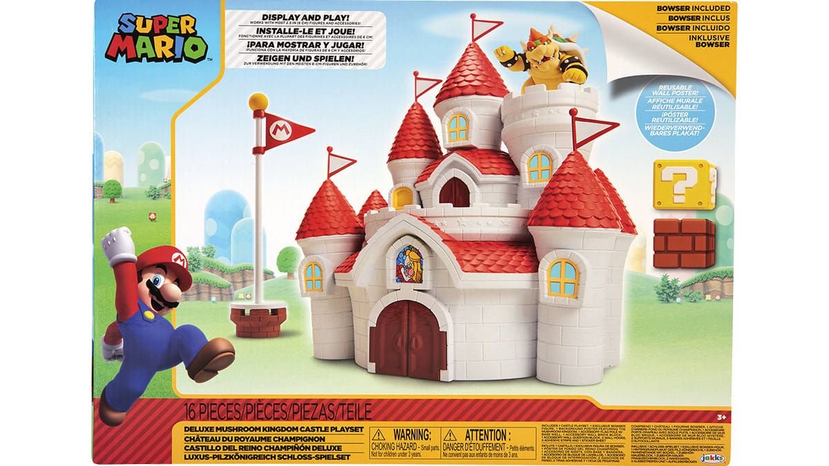 Mushroom Kingdom Castle Playset 4