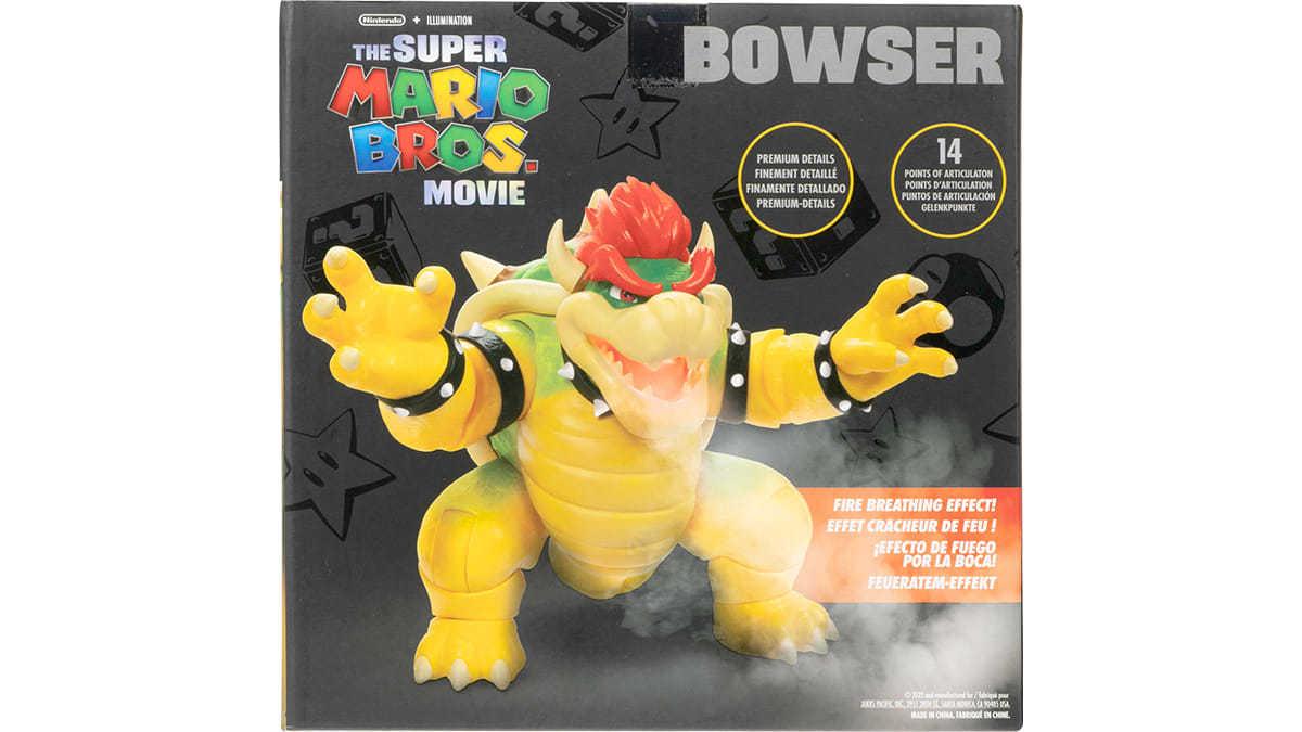The Super Mario Bros.™ Movie - 7" Bowser™ Figure with Fire Breathing Effects 5