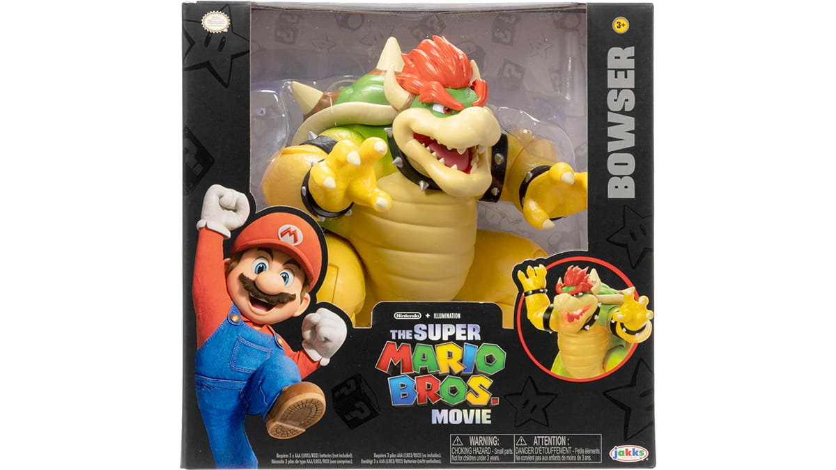 The Super Mario Bros.™ Movie - 7" Bowser™ Figure with Fire Breathing Effects 4
