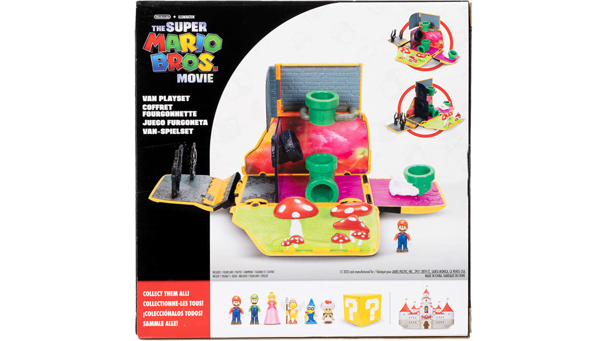 The Super Mario Bros.™ Movie - Set de jeu fourgonnette avec une mini figurine de Mario de 1,25 po 5