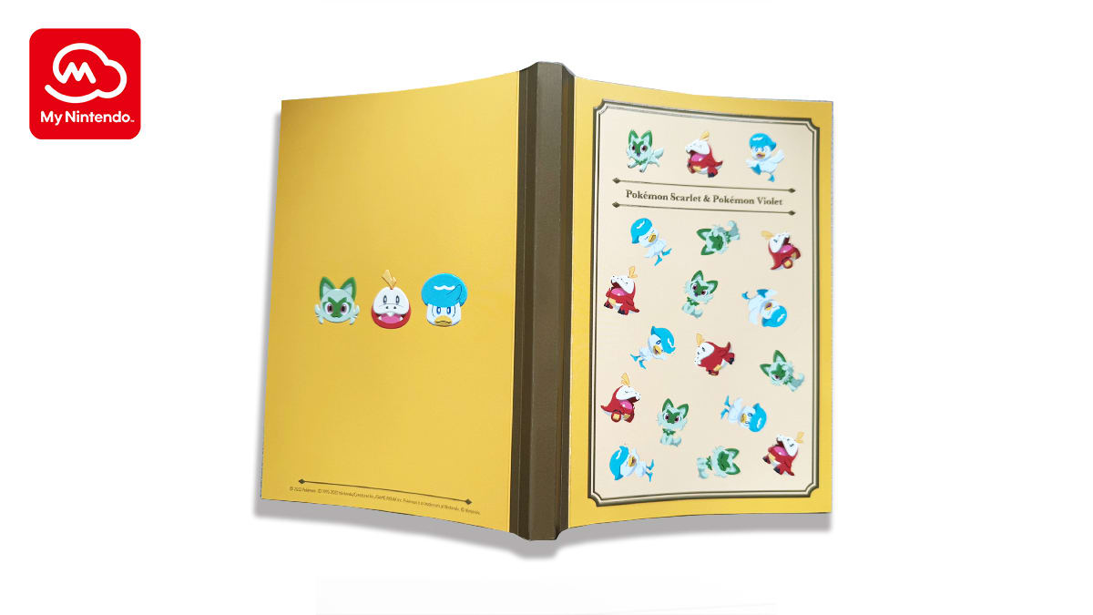 Pokémon™ Scarlet and Pokémon™ Violet Partner Pokémon Mini-Notebook 4