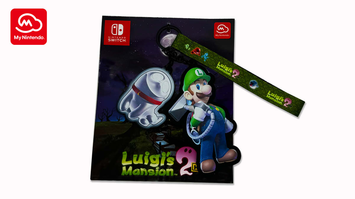 Porte-clés double Luigi's Mansion™ 2 HD  3