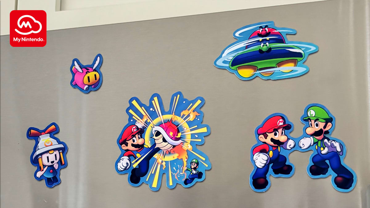 Mario & Luigi™: Brothership Magnets 2