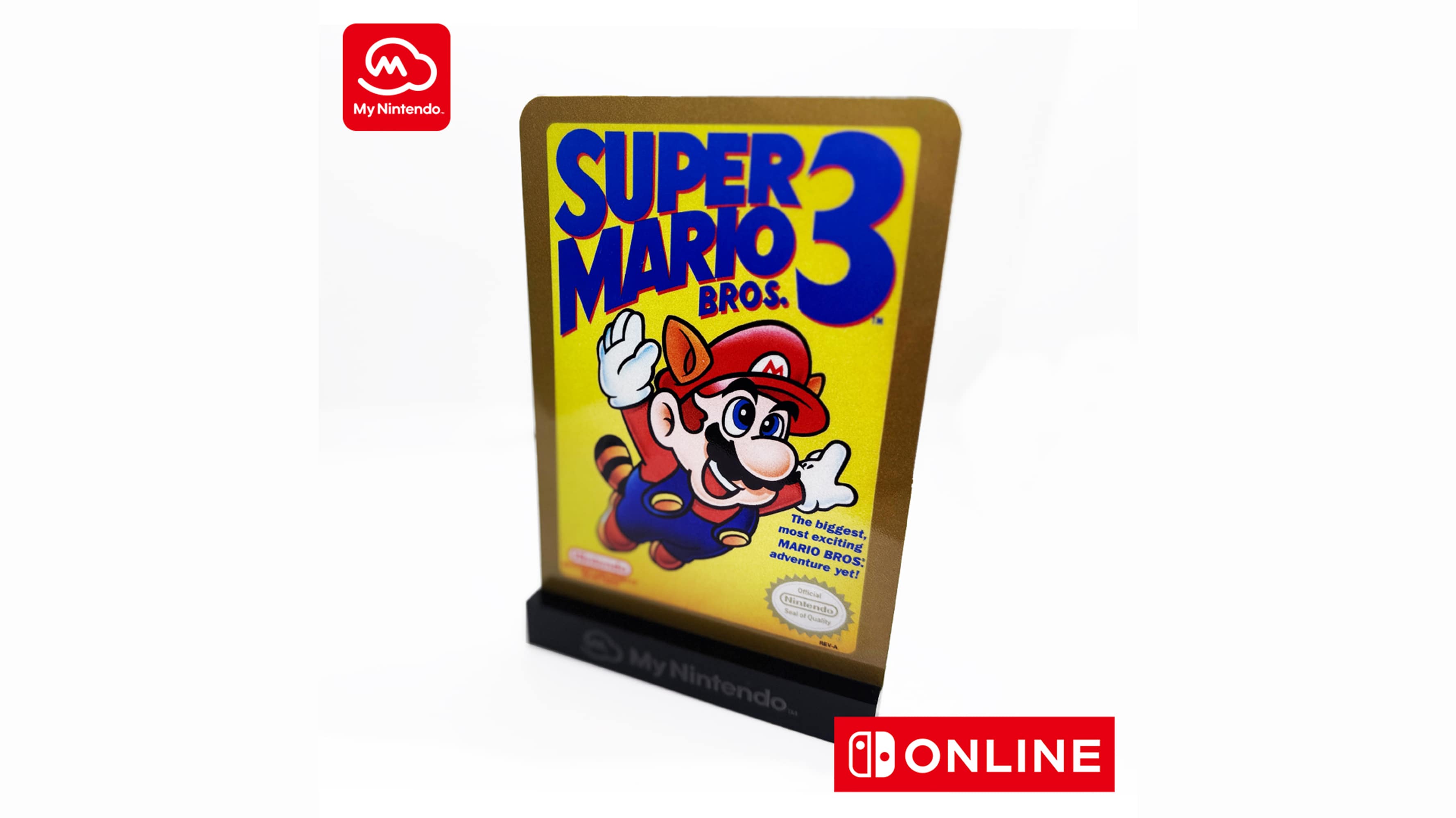 Nintendo Classics - Super Mario Bros.™ 3 desktop metal display (for Nintendo Switch Online members only) 1