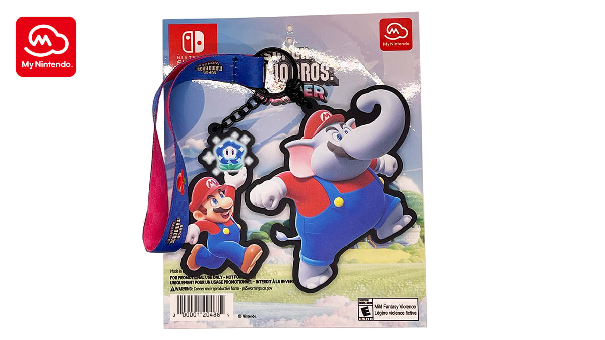 Porte-clés double Super Mario Bros.™ Wonder 2
